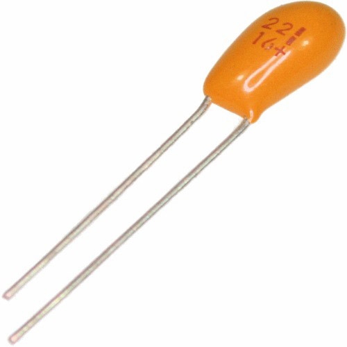  33uF 16V 2.5MM THT Tantal Kondansatör